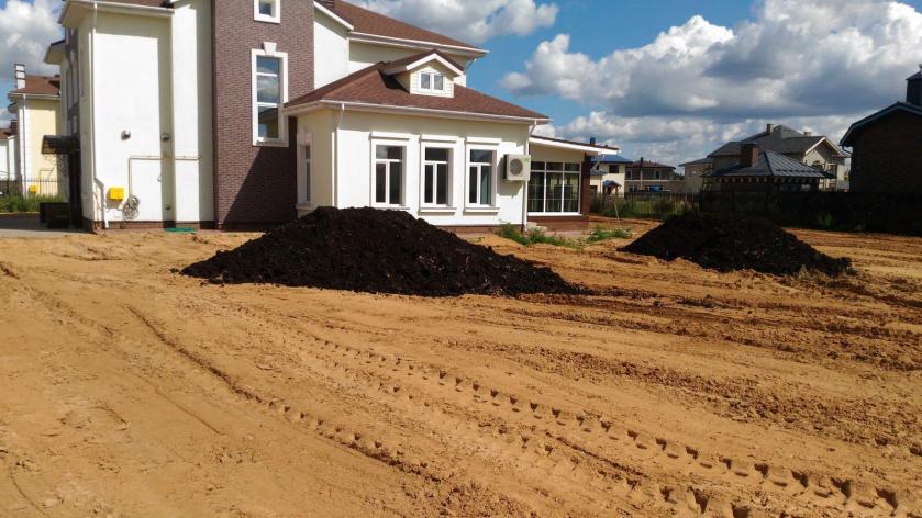 Как правильно поднять участок